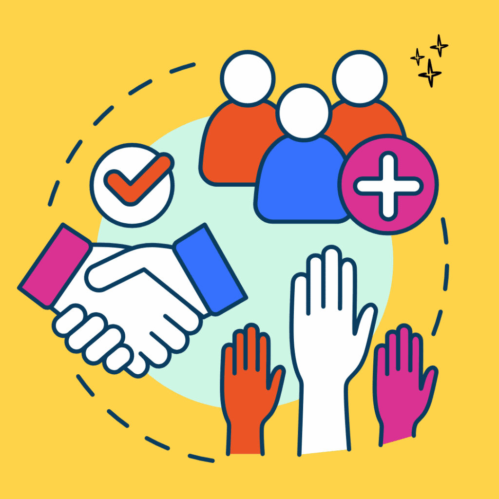 graphic representation of collaboration
