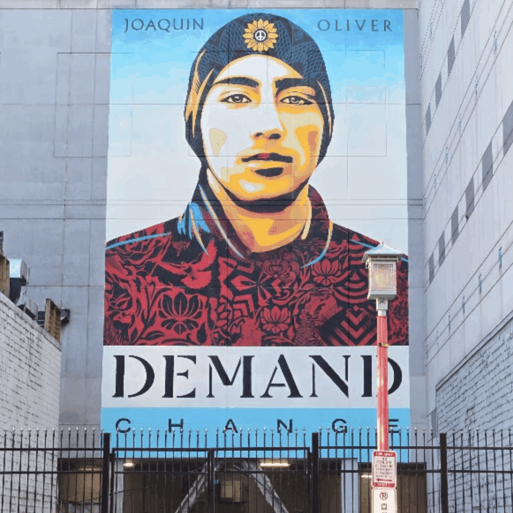 Demand Change Street Art