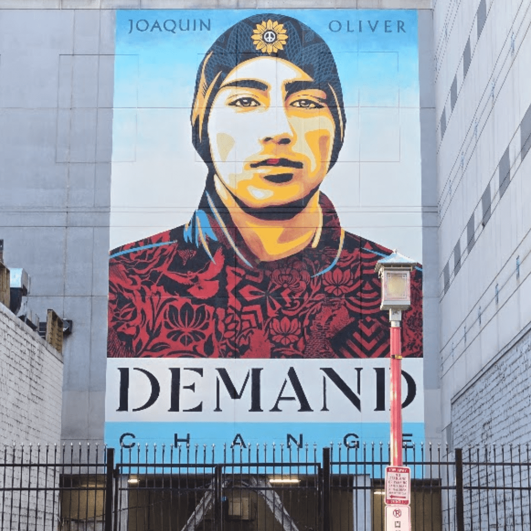 Demand Change Street Art